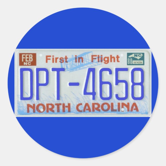 PEGATINA REDONDA NC88 (Anverso)