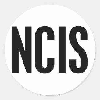 PEGATINA REDONDA NCIS