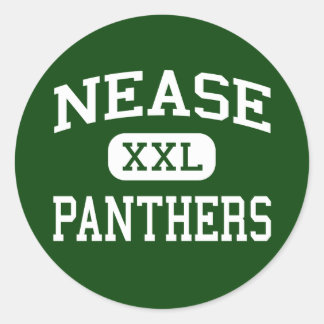 Pegatina Redonda Nease - Panthers - High - Saint Augustine Florida