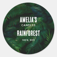 Negocio de las hojas tropicales verdes oscuras