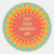 Negrita Spicy Peach Habanero Jam Jar Canning