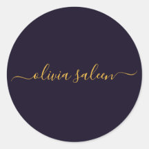 Negro dorado personalizado