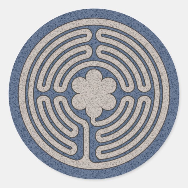 Pegatina Redonda Neo Medieval Labyrinkers (Anverso)