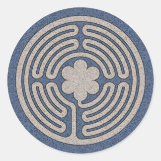 Pegatina Redonda Neo Medieval Labyrinkers