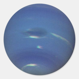 Pegatina Redonda Neptuno