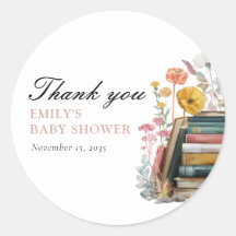 New Chapter Floral Baby Shower