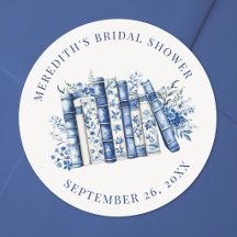 New Chapter Floral Book Bridal Shower