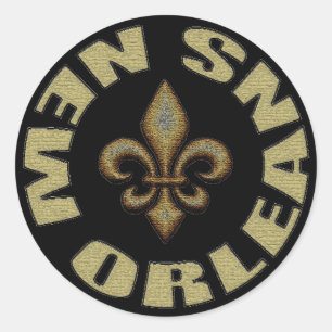 Pegatina Redonda New Orleans