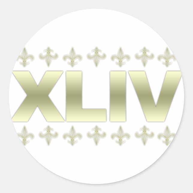 Pegatina Redonda New Orleans (Anverso)