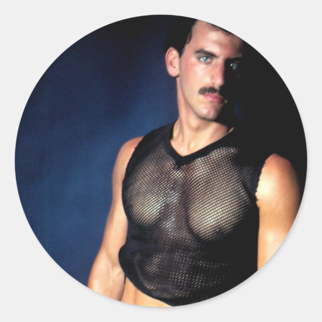 Pegatina Redonda Nick Blue Eyezz (Anverso)