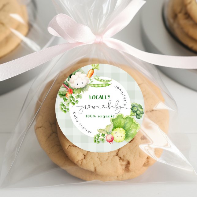 Pegatina Redonda Niñeras cultivadas en el país comercializan una du (Subido por el creador)