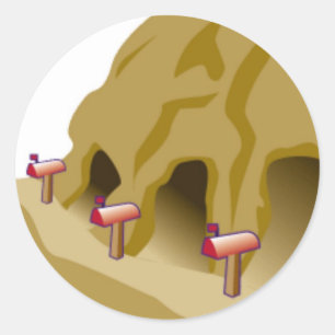 Pegatina Redonda Ningún lugar como casa