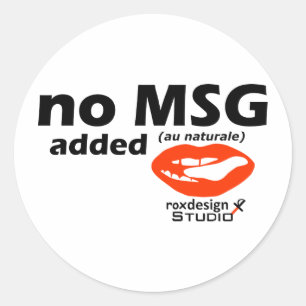 Pegatina Redonda ningunos msg añadidos