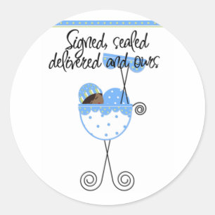 Pegatina Redonda Niño afroamericano en tarjetas de transporte