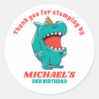 Niños bebés T-Rex Dinosaurios Fiesta de cumpleaños