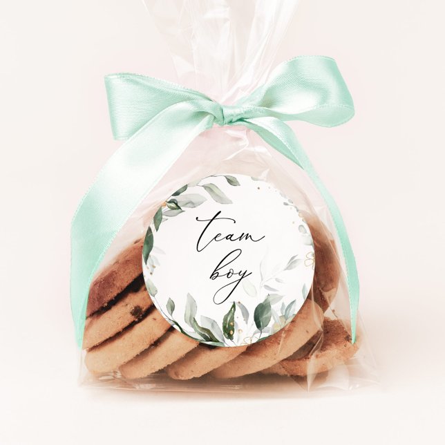 Pegatina Redonda Niños pegatinas del equipo de Greenery (Subido por el creador)