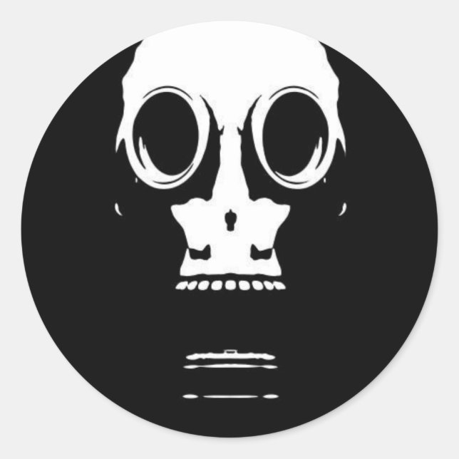 Pegatina Redonda No duermas (Anverso)