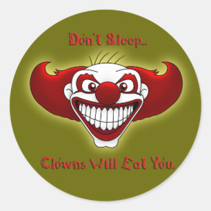 Pegatina Redonda No duermas...