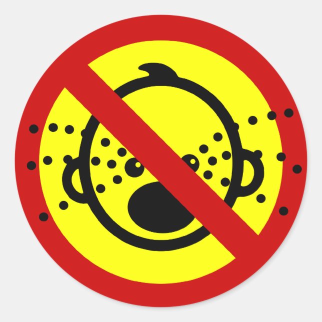 Pegatina Redonda NO HAY Bebés Llorando ⚠ Rótulo del aeropuerto tail (Anverso)