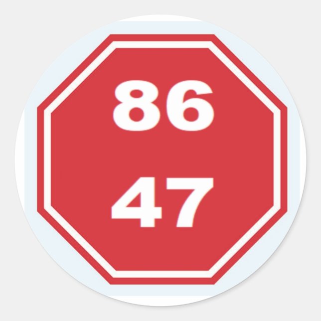 PEGATINA REDONDA NO KINGS (Anverso)