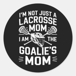 Pegatina Redonda No soy solo una madre de Lacrosse, soy la madre de