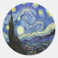 Noche Starry De Vincent Van Gogh 1889