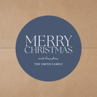 Nochebuena azul Minimalista moderna