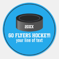 Nombre del equipo del Personalizado de Hockey Puck
