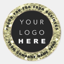 Nombre del logotipo Web Gracias a Gold Faux Mint G