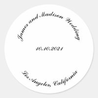 Nombre del personalizar, boda de letras curvadas n