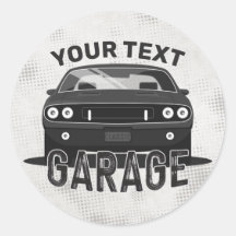 NOMBRE Personalizado Clásico Músculo Coche Garaje