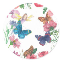 nombre personalizado floral ilustrado en hadas de 