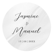 Nombres de Pareja Regalo Boda Blanco