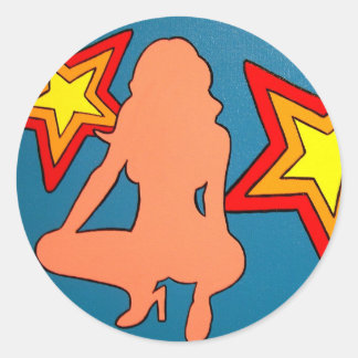 PEGATINA REDONDA "NOPE"