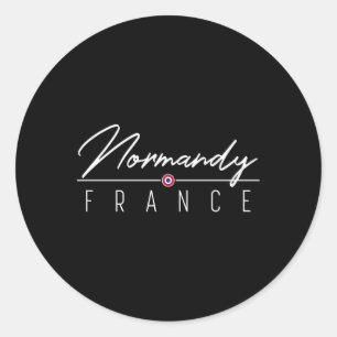 Pegatina Redonda Nordy France
