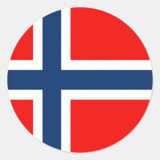 Pegatina Redonda noruega2