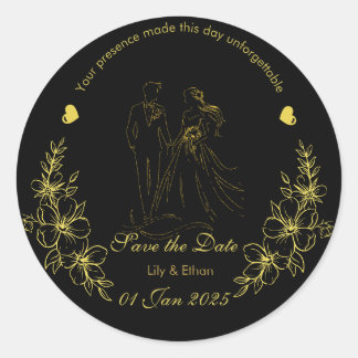 Pegatina Redonda nosotros