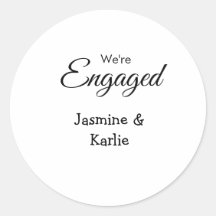 Nosotros somos pareja comprometida nombre romántic