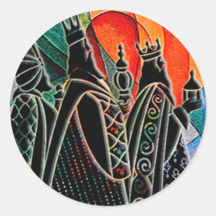 Pegatina Redonda NOSOTROS TRES KINGS.jpg