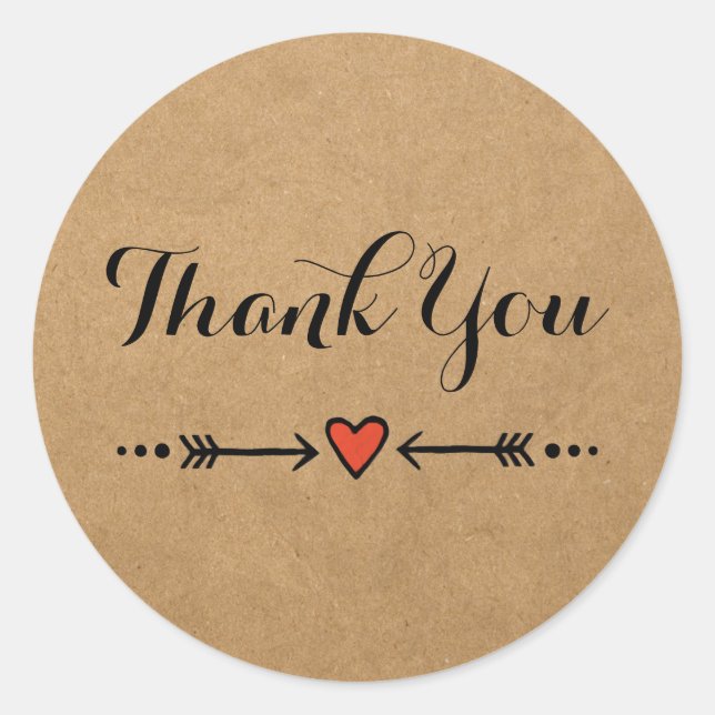 Pegatina Redonda Novedades rosas y flechas rusas gracias (Anverso)