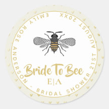 Novia Para Abeja - Agradecimiento de Ducha Nupcial