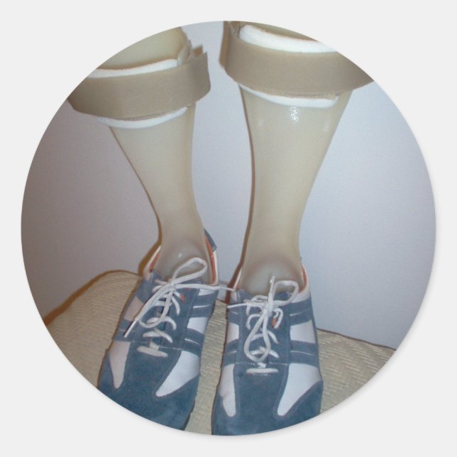 Pegatina Redonda NPO PN Logos 004 - Personalizado (Anverso)