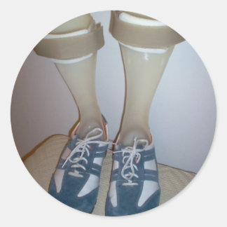 Pegatina Redonda NPO PN Logos 004 - Personalizado