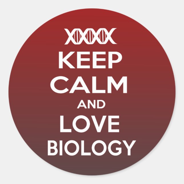 Pegatina Redonda Nucleótido de biología adenina par con uracilo UBi (Anverso)