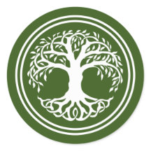 Nudo de árbol celta de la vida