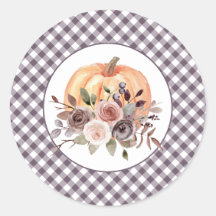 Nuestra pequeña calabaza otoño floral primer cumpl