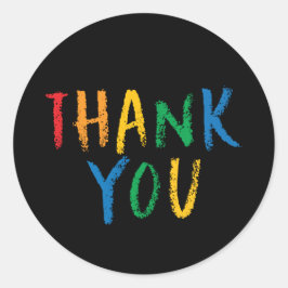 PEGATINA REDONDA NUESTRO PEQUEÑO GRADUADO | STICKER DE GRACIAS