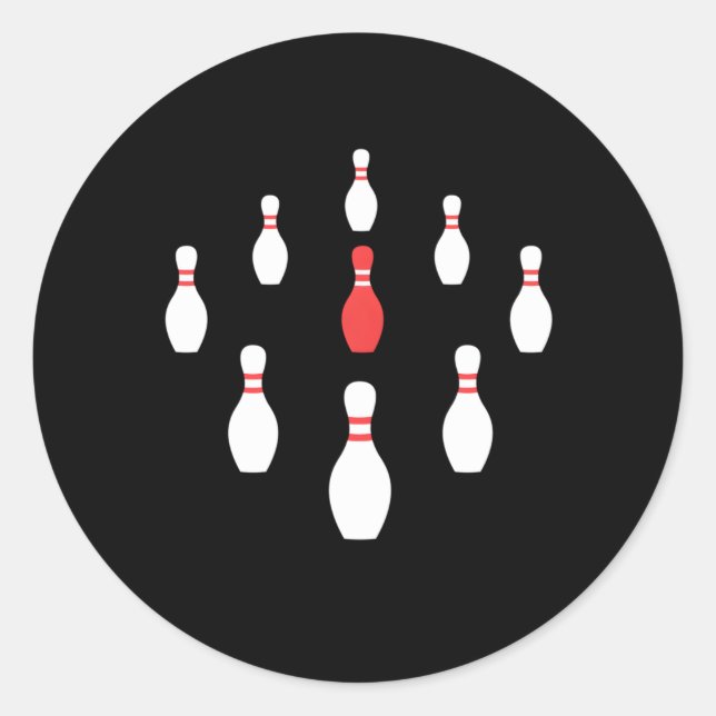 Pegatina Redonda Nueve Bolas Nueva Bandeja De (Anverso)