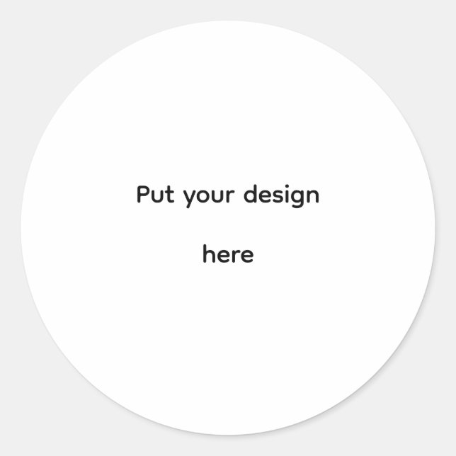 Pegatina Redonda Nuevo (Anverso)