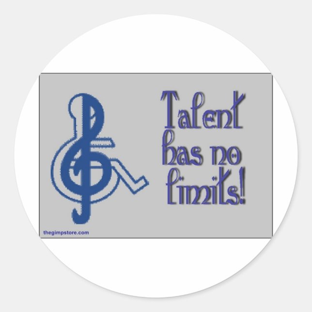 PEGATINA REDONDA ¡NUEVO (Anverso)